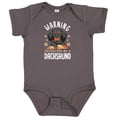 thumbnail image 3 of Inktastic Protected by a Dachshund Dog Boys or Girls Baby Bodysuit, 3 of 5