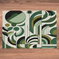 thumbnail image 5 of Ambesonne Mid Century Modern Jigsaw Puzzle, Leafy Abstract, Heirloom-Quality Fun Activity for Family Durable Cardboard, 1000 pcs, Pale Green Dark Grey, 5 of 5