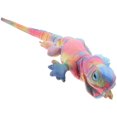 thumbnail image 2 of EeaseCA Decorative Stuffed Toy Adorable Lizard Toy Realistic Children Lizard Toy Kids Accessory, 2 of 7