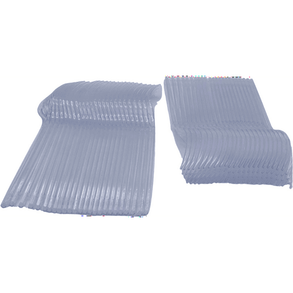 Fourches en Plastique Transparent Jetables Robustes-48-Ct/pack-Clear