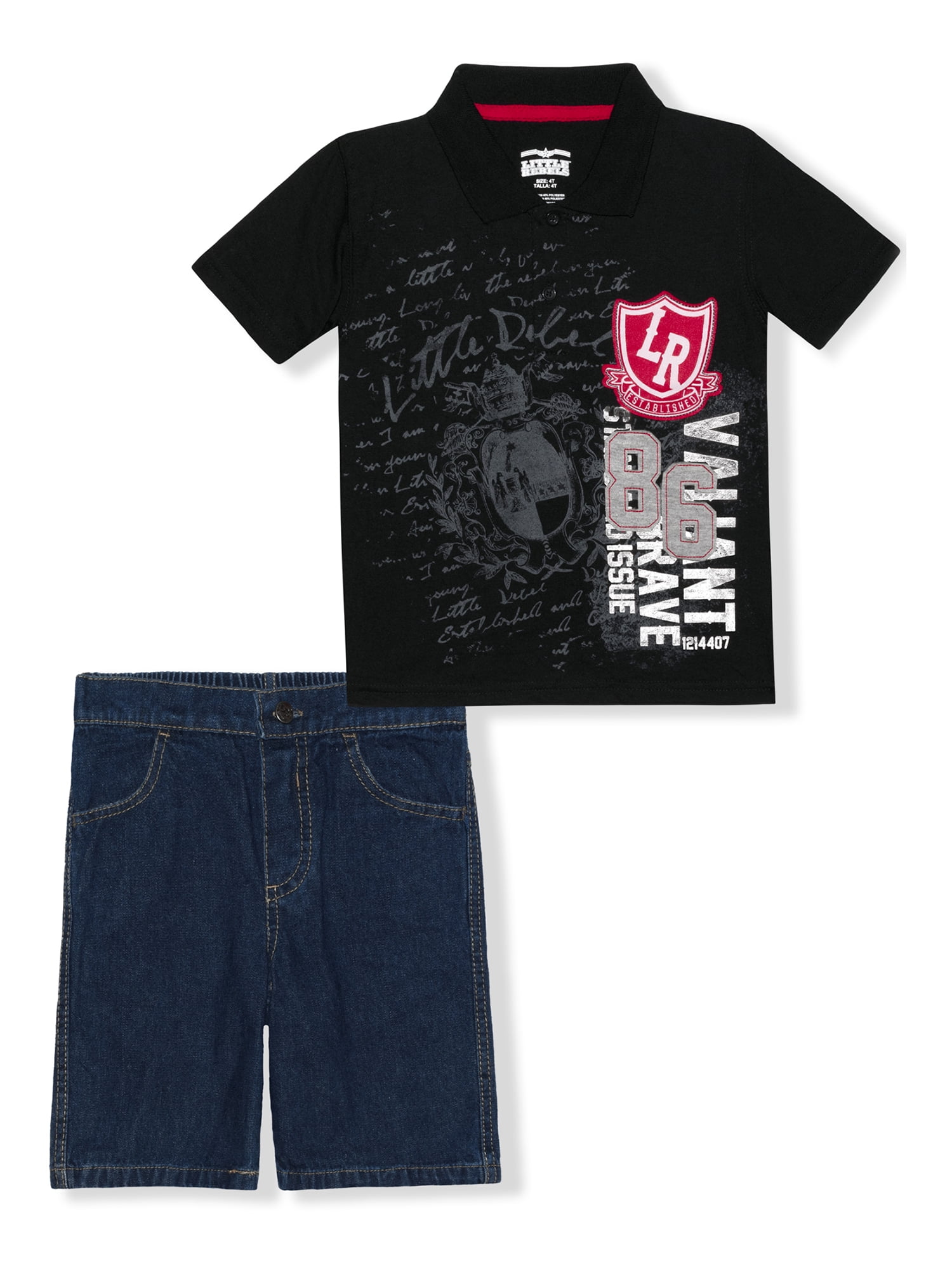 Details about   Little Rebels Boys 3 Piece Outfit 12 Mo Olive Blue Shirt Top Pants Casual Set 