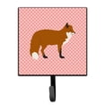 thumbnail image 1 of Red Fox Pink Check Leash or Key Holder, 1 of 1