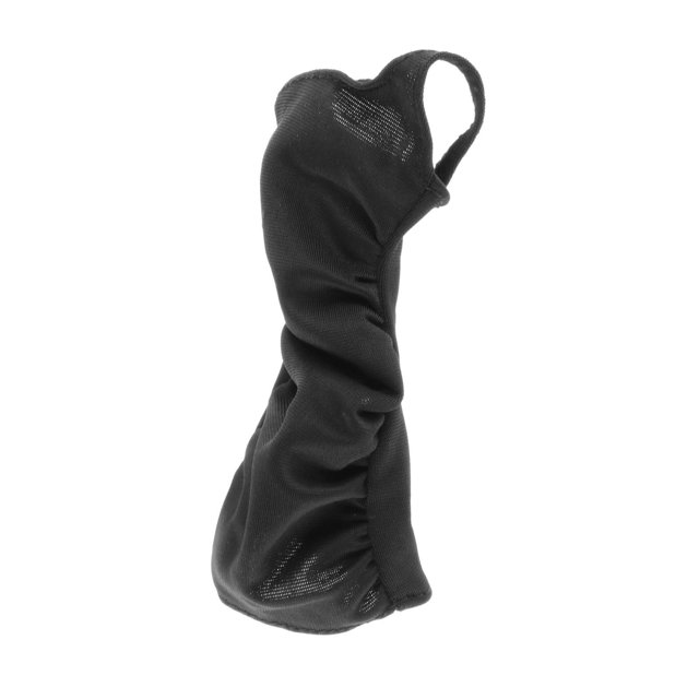 1/6 ropa negra vestido ropa para mujer de acción pulgadas Un hombro Zulema vestido de figuras de acción