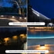 thumbnail image 5 of Luz de pared solar con control remoto de 300 lm, luz regulable con 2 IP66 regulables, 36 LED ultrabrillantes alimentados por energía solar para decoración de paredes, paisaje y efectos de luz de fies JAMW Sencillez, 5 of 5