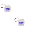 thumbnail image 4 of sweethay Courtesy Light Hard Shell Yacht Accessories Replaced Wall-mounted Hardware Lamp Lamps Boat Bulb Saving Cabin Supplies LED Space Blanco 2piezas, 4 of 6