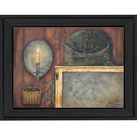 TrendyDecor4U Tin Sconce By Pam Britton Printed Wall Art BR149-405