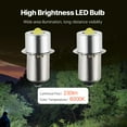 thumbnail image 2 of KFFKFF LED Torch Bulbs, P13.5S 4-12 Volt, 230LM Torch Upgrade Replacement Set, Extended Lifespan and Whiter Light Maglight LED Bulbs for 3-16 Cell C/D Torches, Headlamps, Lamps, Flashlights, 2 of 9