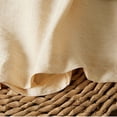 thumbnail image 4 of Holzkary Embroidered Tops for Women Cotton Linen Tops Summer 3/4 Sleeve V Neck Button Loose Plus Size Shirts Casual Summer Boho T Shirts Loose Fit Half Sleeve Floral Blouses Yellow L, 4 of 6