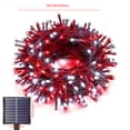 thumbnail image 3 of Amzcrzy Guirlandes Lumineuses Solaires Rouges Blanches et Bleues à Couleur Unique Guirlandes Solaires Mixtes DEL pour Décoration de la Fête de l'Indépendance pour Usage Extérieur Déco Maison Déco Maison Déco de Chambre, 3 of 6