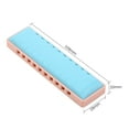 thumbnail image 2 of 10-Hole C Key ABS Resin Blues Harmonica for Kids & Adults - Beginner-Friendly Musical Instrument with Exquisite Workmanship, Accurate Tone, and Color Options (Pink/Purple/Green/Blue) - Includes, 2 of 6
