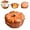 Orange 2, variant on Multifunctional Pumpkin Dutch Oven Pot with Lid, Pumpkin Pots for Cooking, Cast Iron Dutch Oven, Stew Soup Pot, Serves 3-5, Halloween & Thanksgiving Decor Gift, Oven & Stove Safe(Orange1, 10"Lx3.5"H)