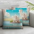 thumbnail image 3 of Chilfamy Magic Realism Pillow Covers for Couch Sofa Indoor Outdoor Soft and Durable High-Quality 1PC 12x12in, 3 of 5