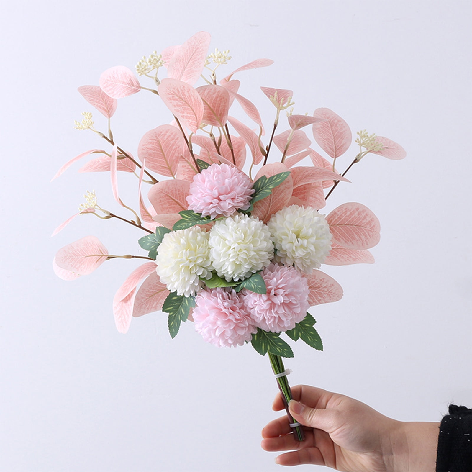 INS Peonies and Dandelions Artificial Flowers Bouquet for Home Decor, – BBJ  WRAPS