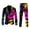 Hot Pink, variant on Men's Lapel Button Long Sleeve Suit Jacket Fashionable Funny Printed Carnival Corduroy Two Buttons Blazers Plus Size Formal Jacket with Side Pockets