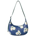 thumbnail image 1 of Small Crossbody Purse featuring Daisy Artwork Adjustable Strap Lightweight Nylon Vintage Aesthetic Suitable for Daily Use, 1 of 5