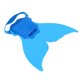 thumbnail image 1 of Merma De Niños Monofin Aleta De Natación Para Niños Aletas De Cola Monolítica De Natación Oneepiece Flippersblue, 1 of 7