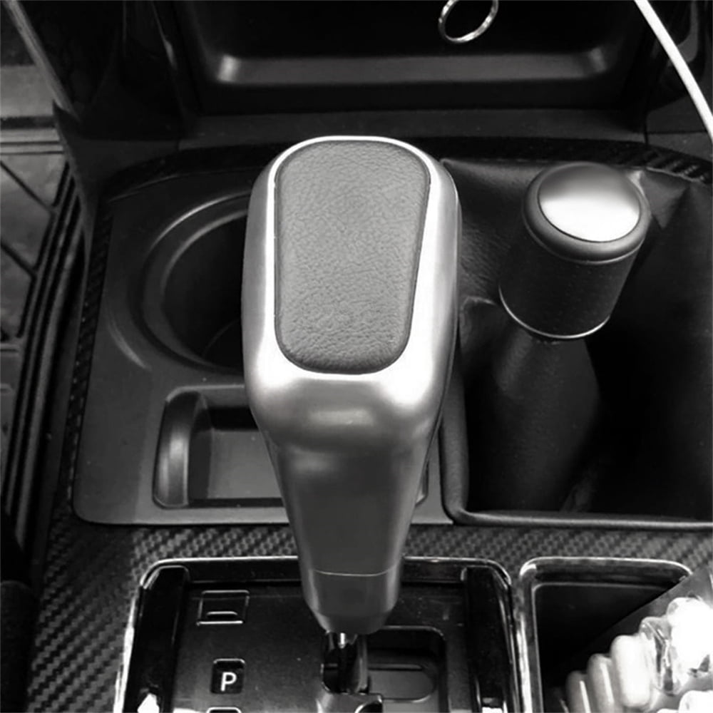 Black + Silver Automatic Shift Knob For Toyota 4Runner Tundra TRD Pro