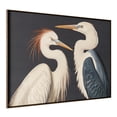 thumbnail image 2 of Moe's Home Collection Two Cranes Framed Painting Canvas, 2 of 3