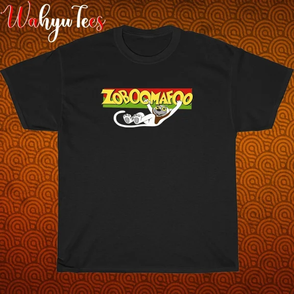 New Zoboomafoo Logo Black/Navy Size S-5XL Unisex T-Shirt