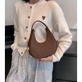 thumbnail image 3 of LHSHID Women’s Small Shoulder Bag Felt Soft Top Handle Y2k Underarm Bag Medium Tote Cute Dumpling Bag, 3 of 7