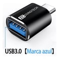 thumbnail image 2 of Daptador Otg Usb Tipo C A Usb 3.0 5gbps 2 Piezas Libre Color Negro, 2 of 4