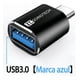 thumbnail image 2 of Daptador Otg Usb Tipo C A Usb 3.0 5gbps 2 Piezas Libre Color Negro, 2 of 4