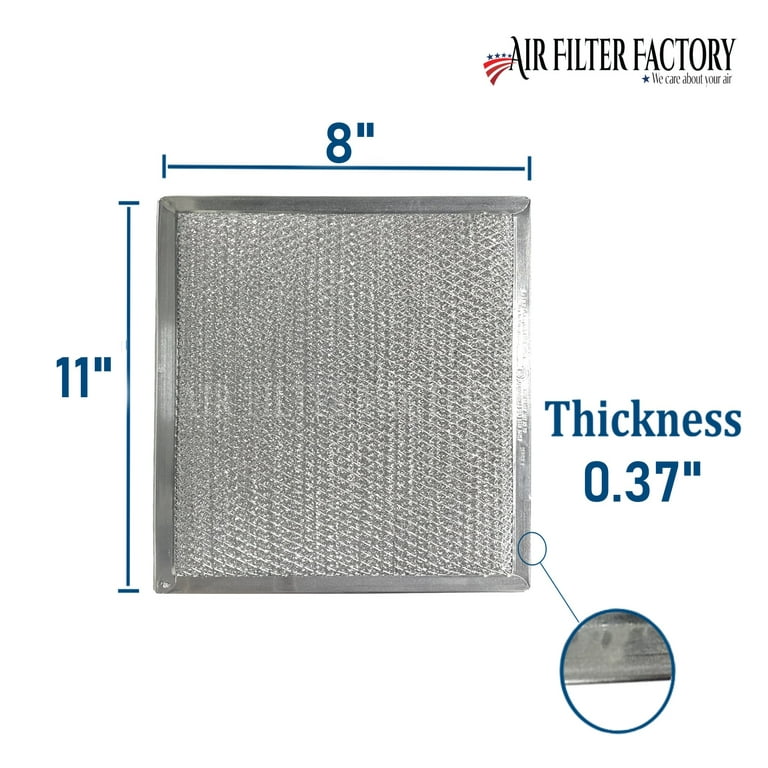 Air Filter Factory 8-3/4 x 12-3/4 x 3/8 Grease Range Hood Filter