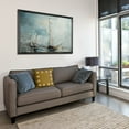 thumbnail image 4 of La Pastiche  Justyna Kopania 'Boats' Framed Fine Art Print, 4 of 4