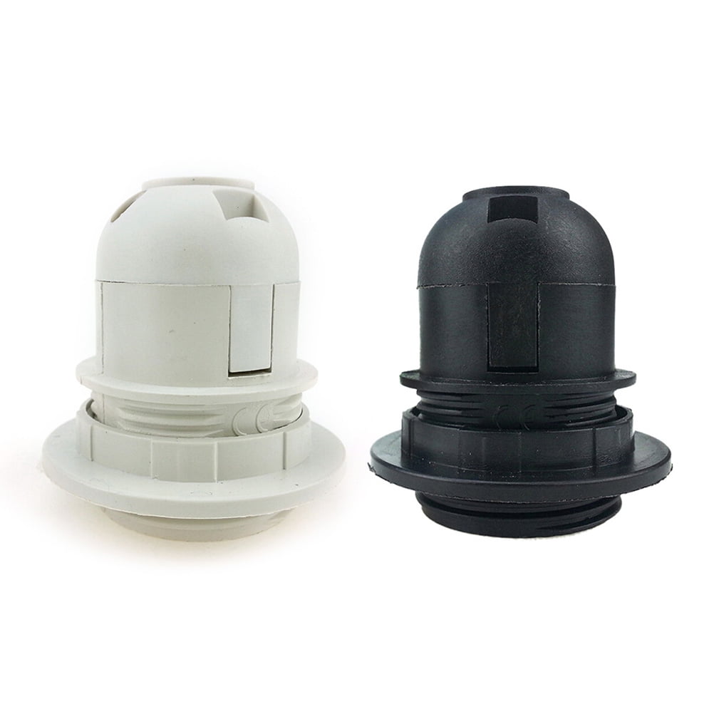 Details about   Screw ES E27 M10 Light Bulb Lamp Holder Pendant Socket Lampshade Collar SK ON 