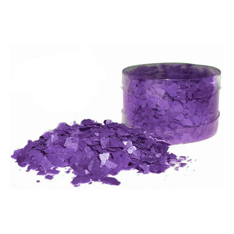 Crystal Candy Edible Flakes Vivid Purple