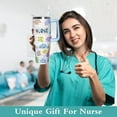 thumbnail image 2 of 40 oz Tumbler School Nurse Gifts for Women with Handle Gifts for Nurses Double Insulated Stainless Steel Travel Coffee Mug with Lid and Straw, 2 of 6