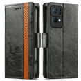thumbnail image 2 of Compatible avec Oppo Reno 7 Pro 5g Étui Portefeuille en Cuir avec Blocage Rfid Porte-Cartes Folio à Rabat Antichoc, 2 of 3