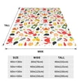 thumbnail image 3 of Sikiie Crabs Shrimps Ultra-Soft Micro flannel Blanket Luxury All Seasons Warm Blanket for Bedding Sofa and Travel (4 sizes)-60"x50", 3 of 7