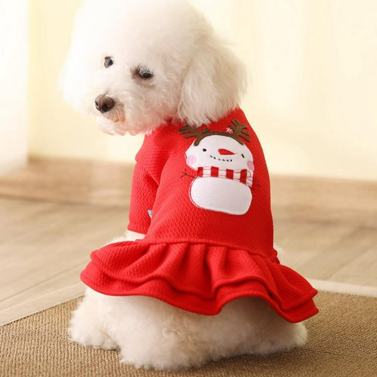 Christmas Jolly Dog Sweater Dress