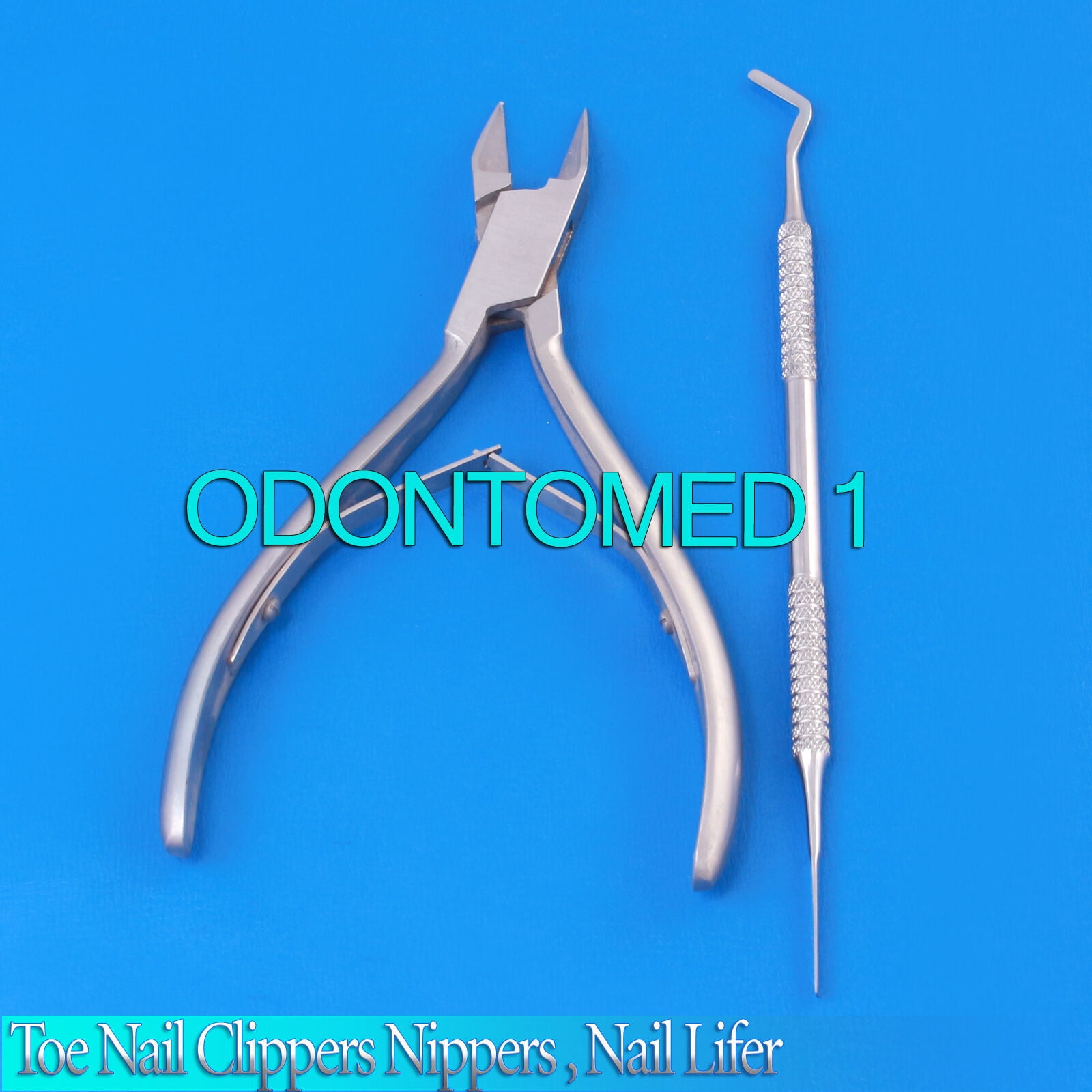 Professional Nail Nipper Kit Professional Podiatry Tool Set - 7 Piece ...