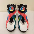 thumbnail image 2 of Ni-k-e Air Jordan Sneakers Men's 11 BQ7666-100 8 SP SE White Multicolor 2019 Retro, 2 of 6