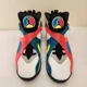 thumbnail image 2 of Ni-k-e Air Jordan Sneakers Men's 11 BQ7666-100 8 SP SE White Multicolor 2019 Retro, 2 of 6