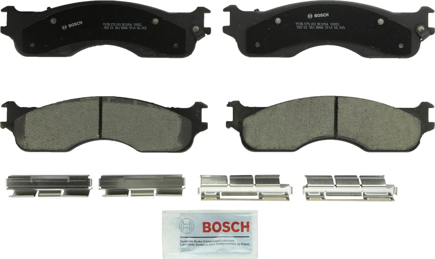 Bosch BC1054 QuietCast Premium Disc Brake Pad Set
