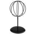 thumbnail image 2 of Soporte de metal para sombrero, soporte para peluca, soporte para peluca, soporte para pelucas, capucha, gorro para tienda Negro Sunnimix Exhibición del sostenedor del sombrero, 2 of 6