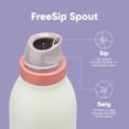 thumbnail image 4 of Botella de agua Owala FreeSip Twist con aislamiento, 500 ml, morado/menta, 4 of 6