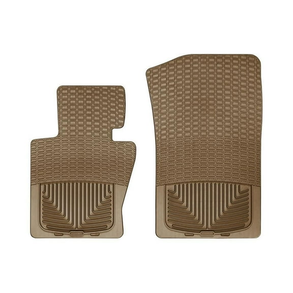 WeatherTech All-Weather Floor Mats compatible with BMW X3 3.0si, X3 3.0i, X3 2.5i, X3 30i - 1st Row (Driver & Passenger), Tan