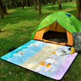 thumbnail image 1 of Manta de picnic, proceso de algodón sólido ultrasónico, manta de picnic, manta de picnic, impermeable, artesanía excepcional, 1 of 12