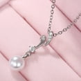 thumbnail image 4 of Collier de Mariage Mode Perle Bijoux de Mariage Collier Poire, 4 of 6
