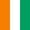 Orange White Green, variant on Manfei Flag Of Ivory Coast Twin Comforter Sets,Orange White Green Bedding Set,Light Gray Reversible,2-Piece,1 Comforter and 1 Pillowcase