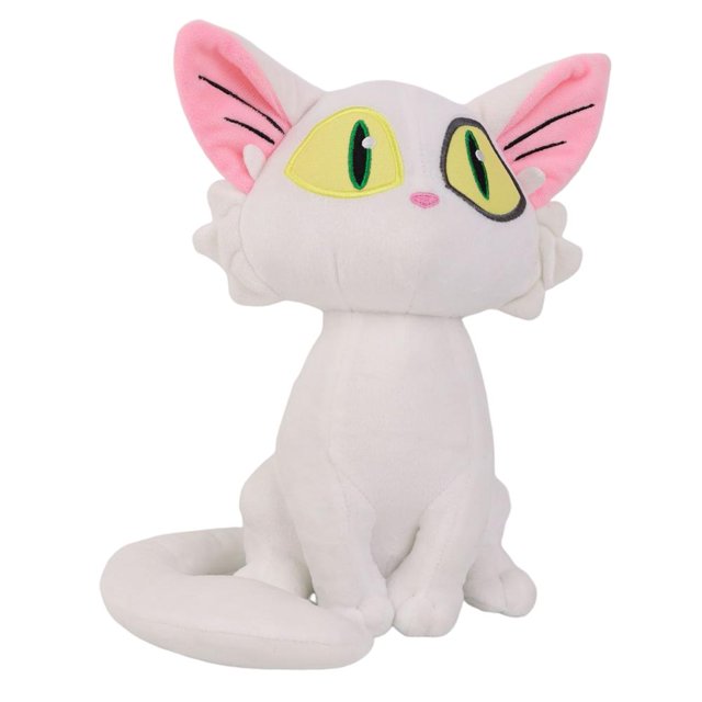 Peluche Japón película Roles muñecas Anime personaje Animal muñeca niños juguetes (gato blanco) Ehuebsd libre de BPA