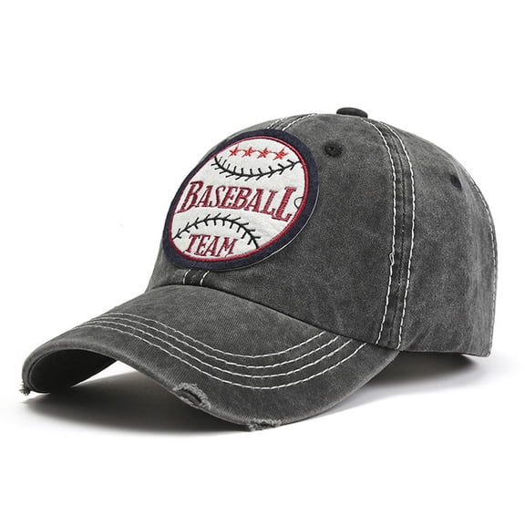 Tbopshirt Bucket Hat for Women Summer Summer Sun Protection Fashion Retro Baseball Embroidery Hat Outdoor Sun-hat Baseball Cap