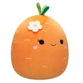 thumbnail image 6 of Squishmallows 16” Caroleena the Carrot with White Flower - Ultra Soft Easter Plush Toy, 6 of 7