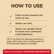 PAM Non-GMO Non-Stick Cooking Spray, Coconut Oil, Great for Roasting & Baking, 5 oz.