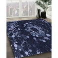 thumbnail image 3 of Ahgly Company Machine Washable Indoor Rectangle Transitional Night Blue Area Rugs, 2' x 3', 3 of 7