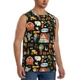thumbnail image 2 of Bixox Men's Funny Farmers Printed Shirt Sleeveless Fitness Tank Top-X-Large, 2 of 7